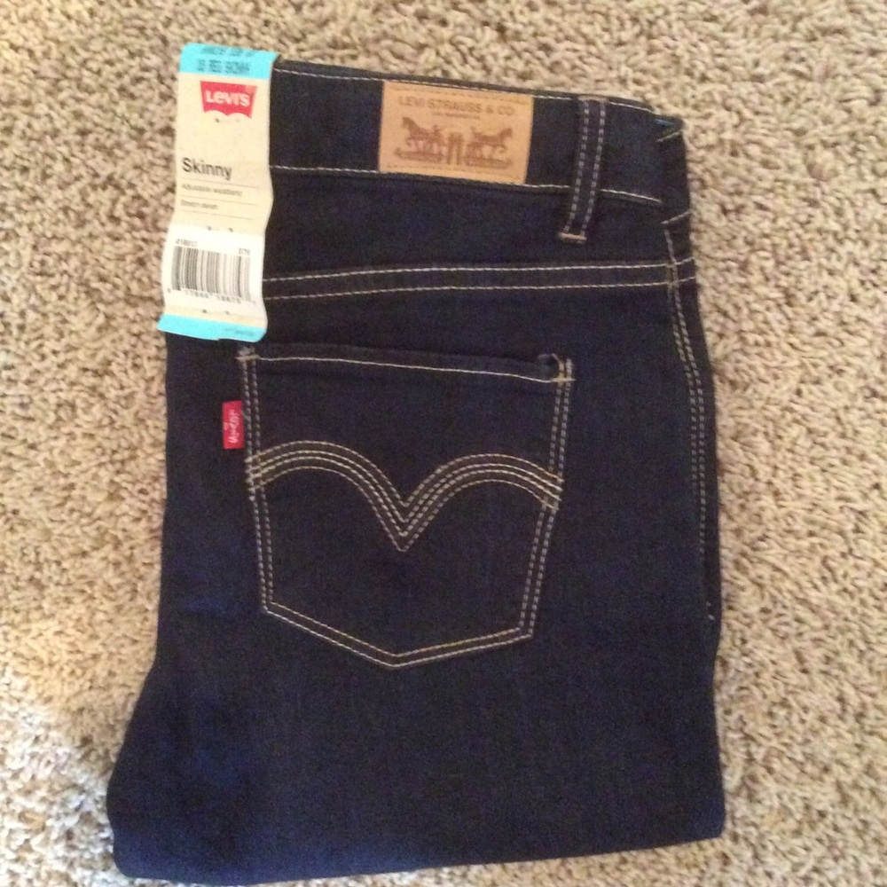 NWT Levi’s Skinny Jeans, Sz 16R Girls